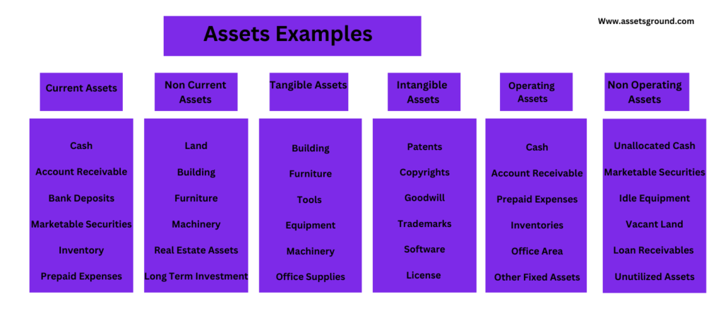 What Are The Examples Of Assets