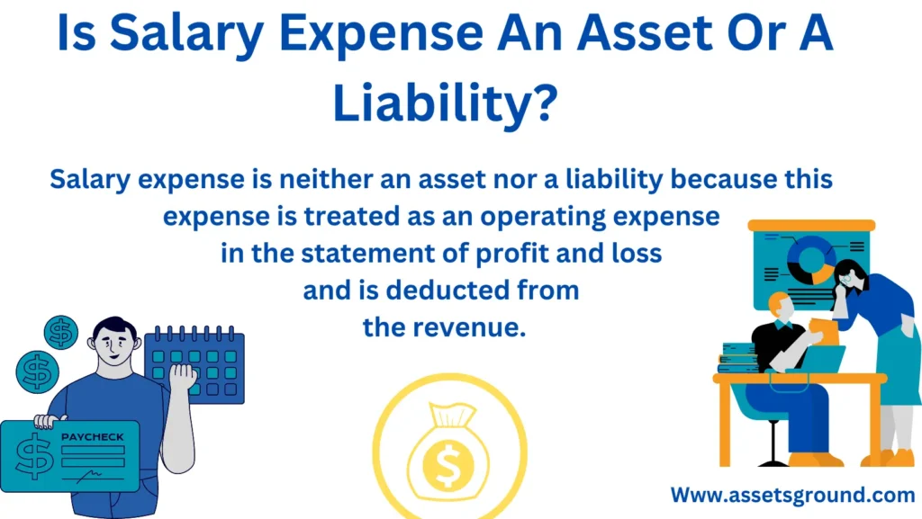 Is salary expense a liability 